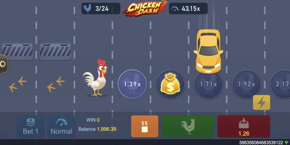 Chicken Dash Game